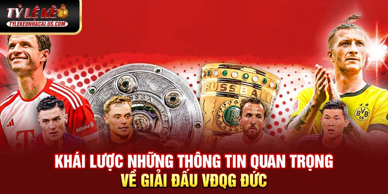 VĐQG Đức - Sức Mạnh Và Tốc Độ Làm Nên Bản Sắc Bundesliga Khái lược những thông tin quan trọng về giải đấu VĐQG Đức