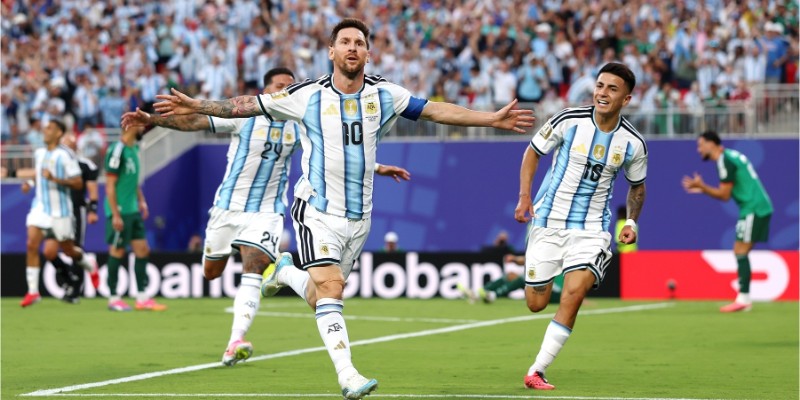 Messi là ngôi sao số 1 trong trận Argentina vs Áo