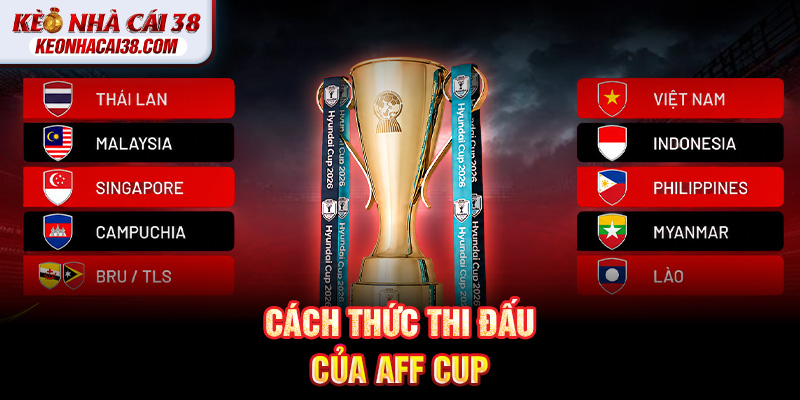 AFF Cup - Giải Đấu Bóng Đá Hấp Dẫn Nhất Đông Nam Á Cách thức thi đấu của AFF Cup